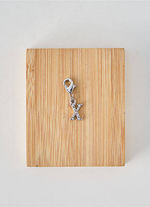 Pendentif fermeture fermoir mousqueton argent TATA GISELE femme