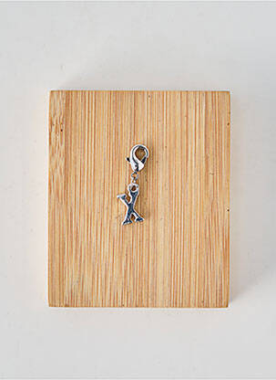 Pendentif fermeture fermoir mousqueton argent TATA GISELE femme