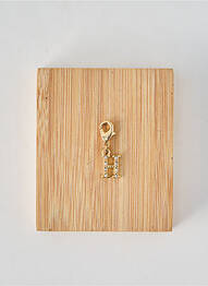 Pendentif fermeture fermoir mousqueton or TATA GISELE femme