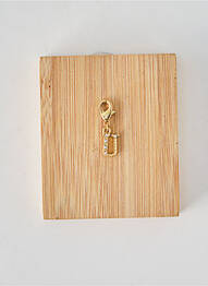 Pendentif fermeture fermoir mousqueton or TATA GISELE femme