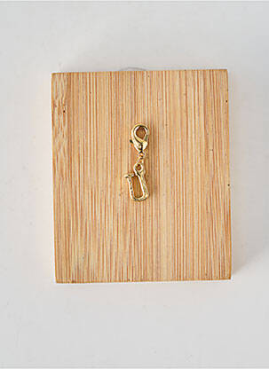 Pendentif fermeture fermoir mousqueton or TATA GISELE femme
