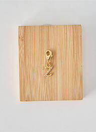 Pendentif fermeture fermoir mousqueton or TATA GISELE femme