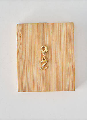 Pendentif fermeture fermoir mousqueton or TATA GISELE femme