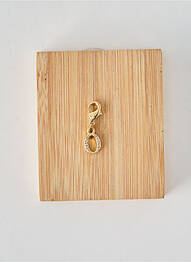 Pendentif fermeture fermoir mousqueton or TATA GISELE femme