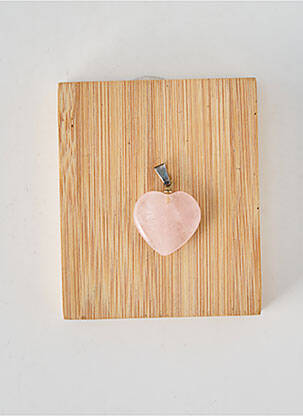 Pendentif ornement pierre rose TATA GISELE femme
