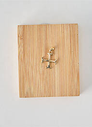 Pendentif matériaux plaqué or or TATA GISELE femme
