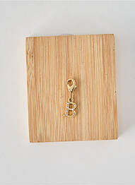 Pendentif fermeture fermoir mousqueton or TATA GISELE femme