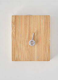 Pendentif ornement oxyde de zirconium argent TATA GISELE femme