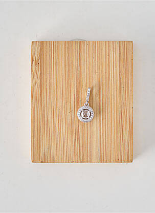 Pendentif ornement oxyde de zirconium argent TATA GISELE femme