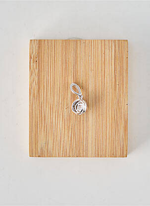 Pendentif ornement oxyde de zirconium argent TATA GISELE femme