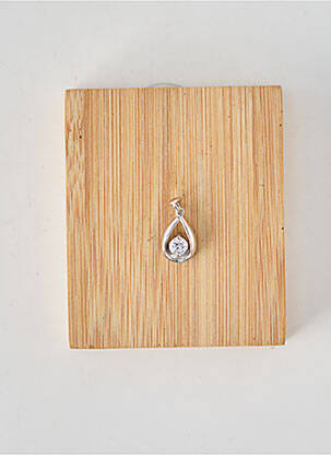 Pendentif ornement oxyde de zirconium argent TATA GISELE femme