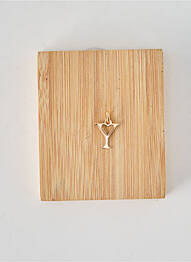 Pendentif ornement pierre or TATA GISELE femme
