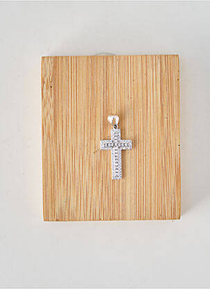 Pendentif ornement oxyde de zirconium argent TATA GISELE femme