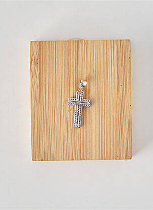 Pendentif ornement oxyde de zirconium argent TATA GISELE femme