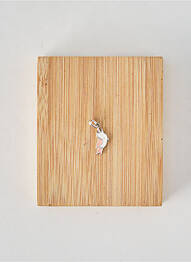 Pendentif beige TATA GISELE fille