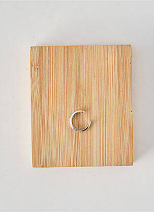 Boucle d'oreille mono matériaux argent argent TATA GISELE femme
