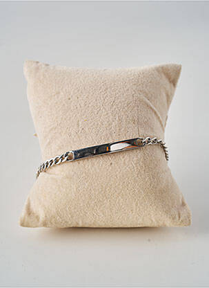 Bracelet matériaux métal argent TATA GISELE homme