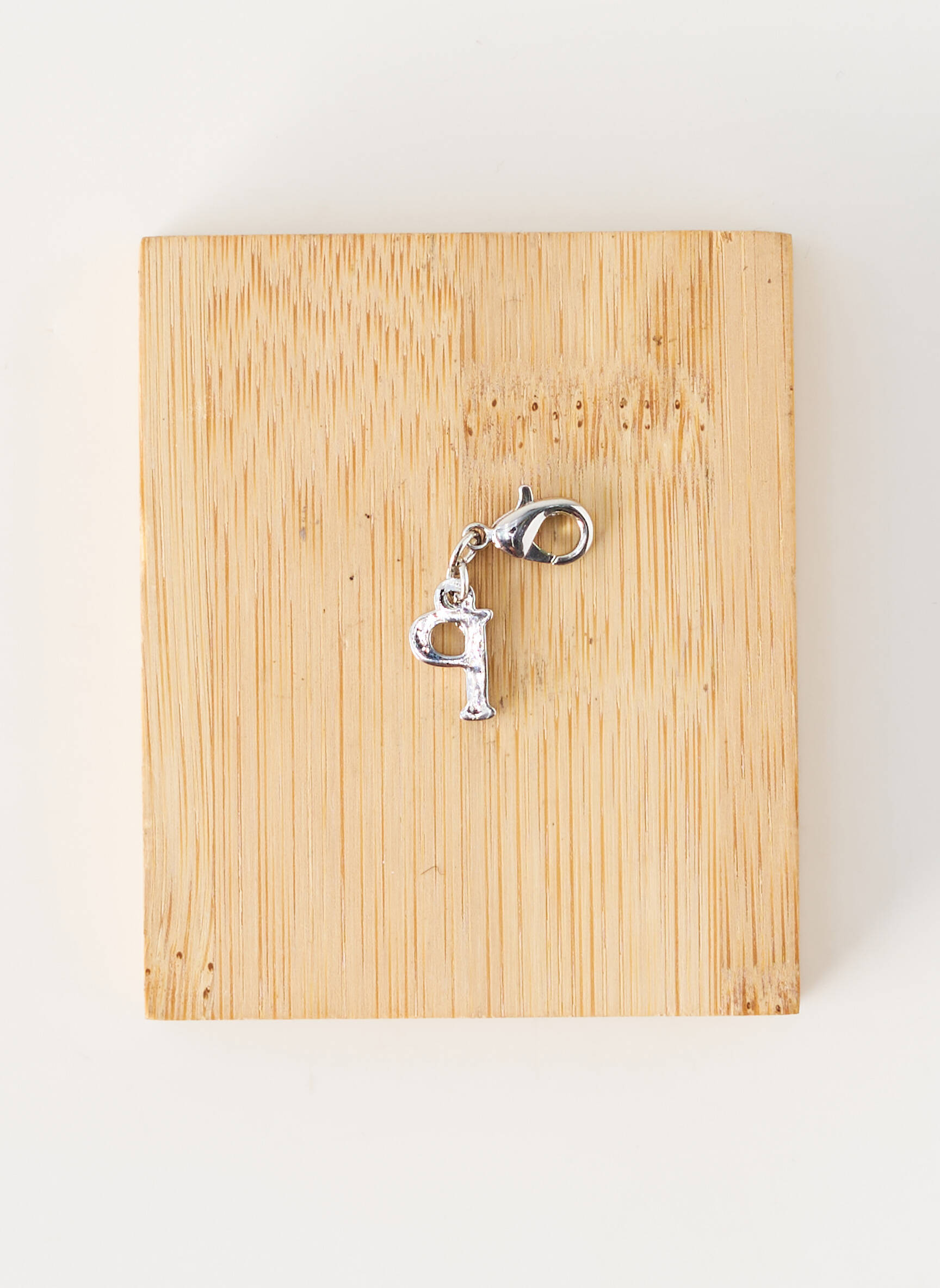 Pendentif fermeture fermoir mousqueton argent TATA GISELE femme