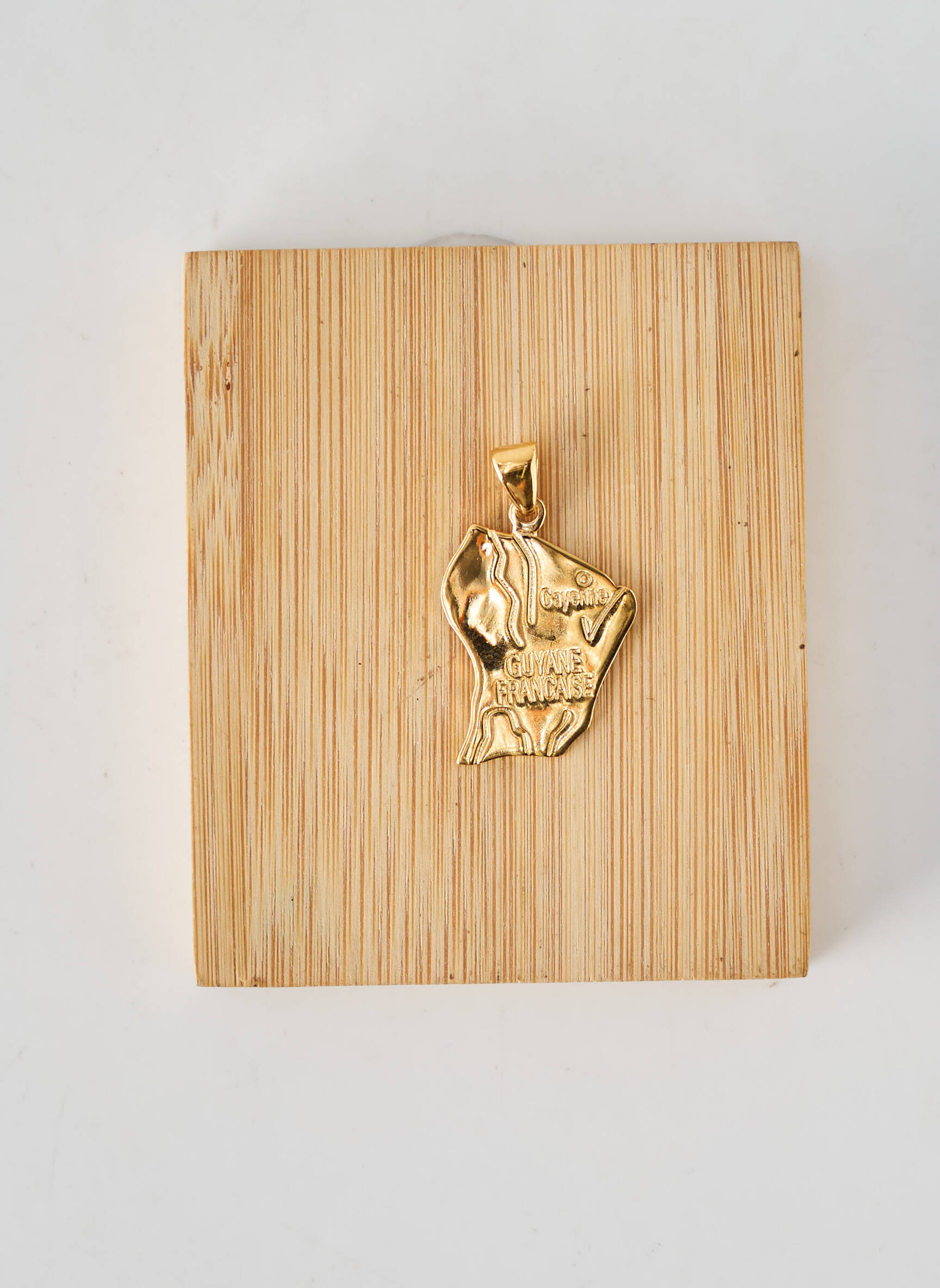 Pendentif matériaux plaqué or or TATA GISELE femme