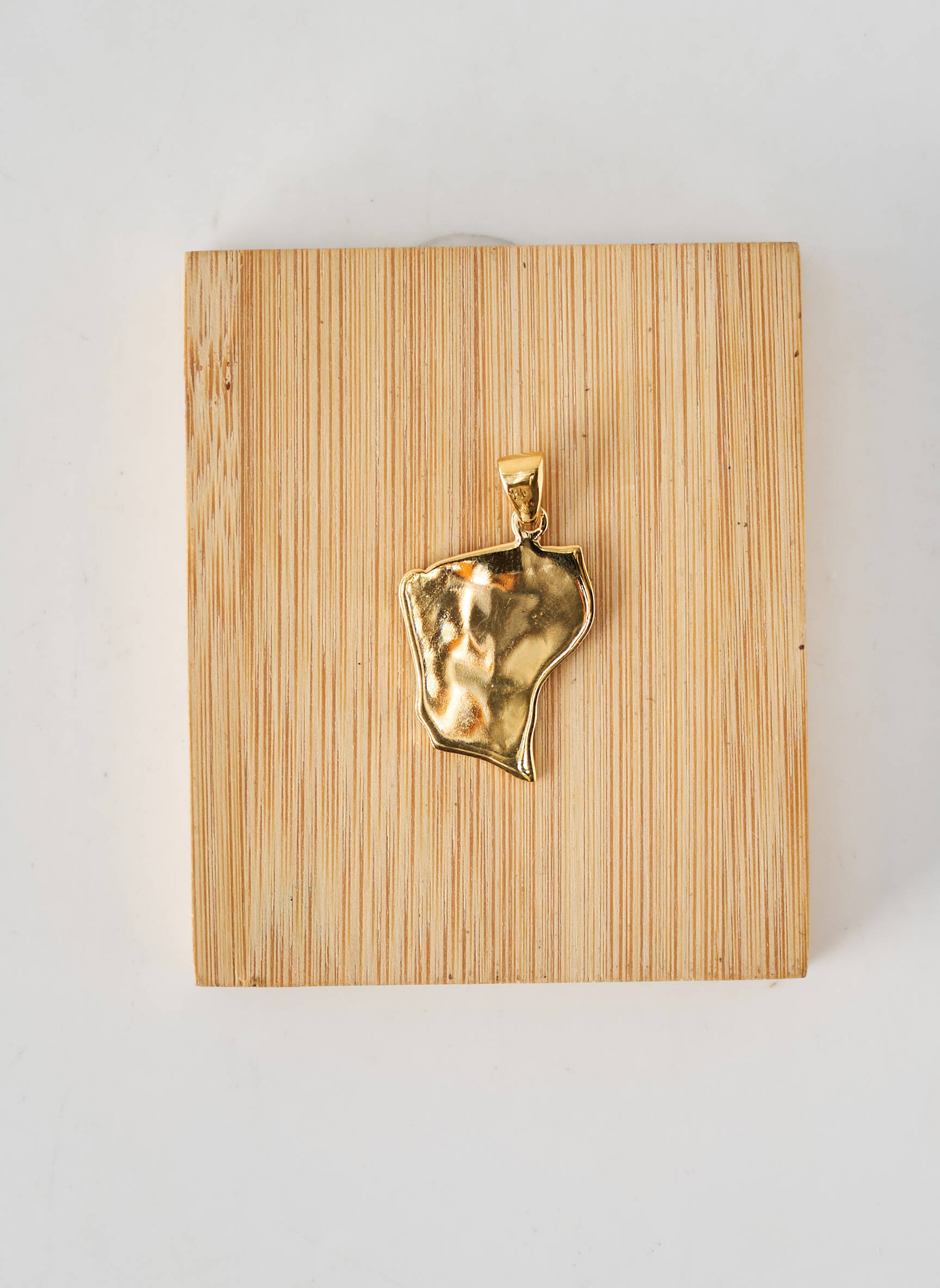 Pendentif matériaux plaqué or or TATA GISELE femme