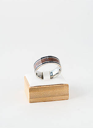 Bague marron TATA GISELE homme