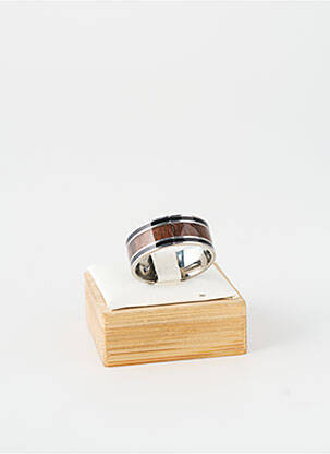 Bague marron TATA GISELE homme