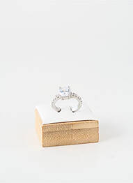 Bague ornement oxyde de zirconium argent TATA GISELE femme