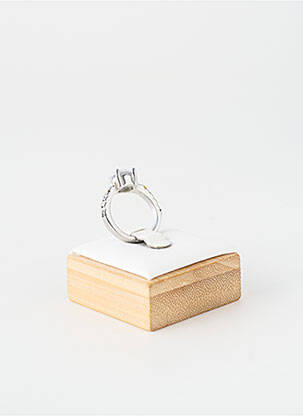 Bague ornement oxyde de zirconium argent TATA GISELE femme