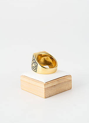 Bague ornement pierre or TATA GISELE homme