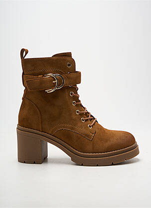 Bottines/boots talon bottier talon de 7 à 9cm marron ERYNN femme