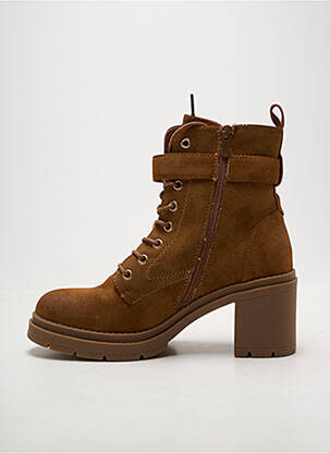Bottines/boots talon bottier talon de 7 à 9cm marron ERYNN femme