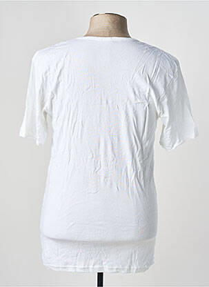 T-shirt coupe cintrée manches courtes blanc MARINER homme