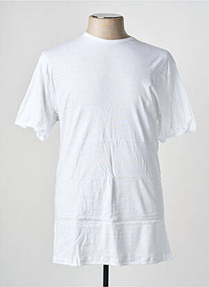 T-shirt stretch manches courtes blanc EMINENCE homme