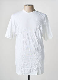 T-shirt coupe cintrée manches courtes blanc EMINENCE homme