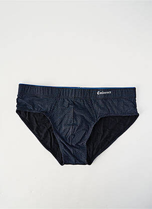 Slip imprimé fantaisie bleu EMINENCE homme