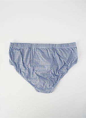 Slip imprimé fantaisie bleu EMINENCE homme