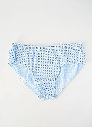 Slip imprimé fantaisie bleu EMINENCE homme