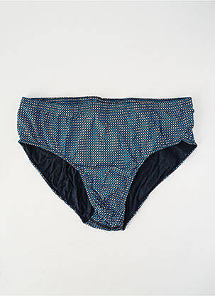 Slip imprimé fantaisie bleu EMINENCE homme