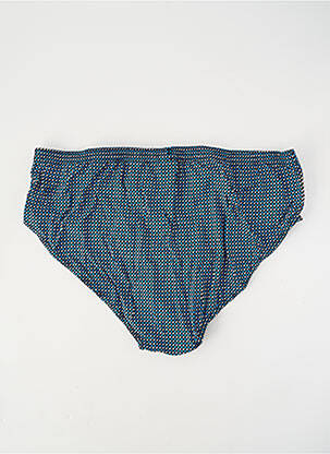 Slip imprimé fantaisie bleu EMINENCE homme