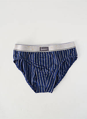 Slip tissage popeline bleu EMINENCE homme