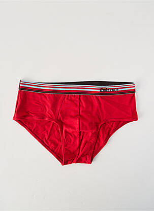 Slip tissage popeline rouge EMINENCE homme