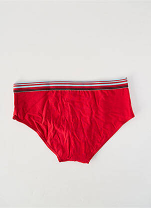 Slip tissage popeline rouge EMINENCE homme