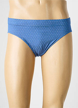 Slip imprimé fantaisie bleu EMINENCE homme