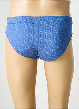 Slip imprimé fantaisie bleu EMINENCE homme