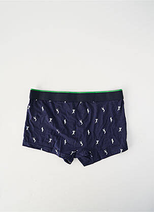 Boxer imprimé fantaisie bleu EMINENCE homme