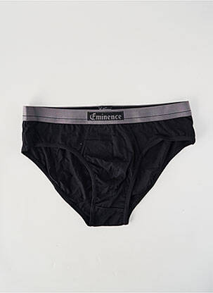Slip tissage jersey noir EMINENCE homme