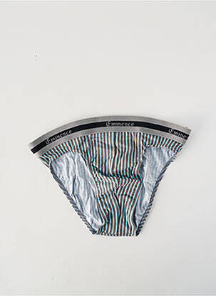 Slip imprimé rayures gris EMINENCE homme