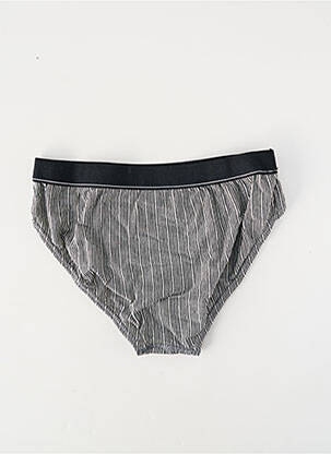 Slip imprimé rayures gris EMINENCE homme