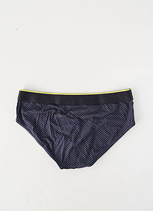 Slip imprimé fantaisie bleu EMINENCE homme