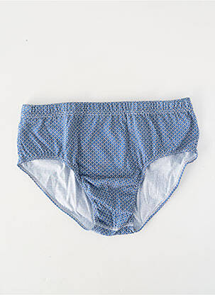 Slip imprimé fantaisie bleu EMINENCE homme